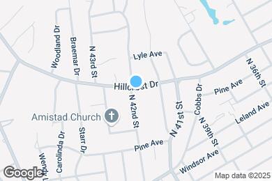 Map image of the property - 4128 Hillcrest Dr