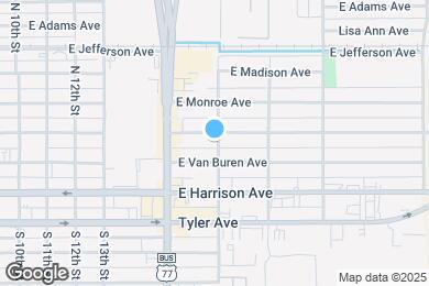 Map image of the property - 1622 E Jackson St