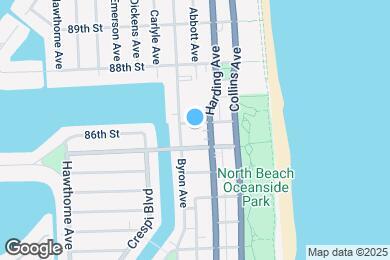 Map image of the property - 320 86th St