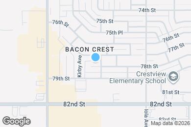 Map image of the property - 6304 78th St