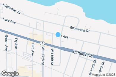 Map image of the property - 11509 Lake Ave