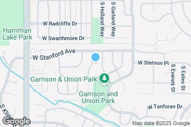 Map image of the property - 4552 S Hoyt St