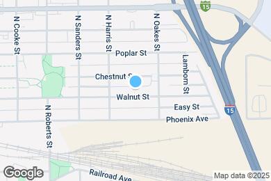 Map image of the property - 1626 Walnut St