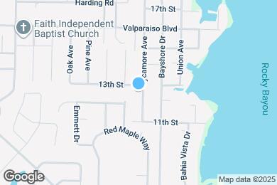 Map image of the property - 1702 Sycamore Ave
