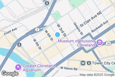 Map image of the property - 408 W St Clair Ave