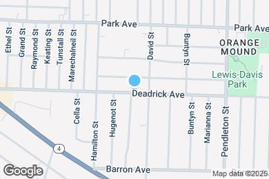 Map image of the property - 2608 Deadrick Ave