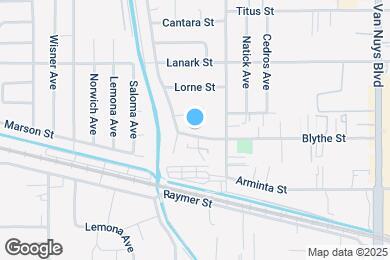 Map image of the property - 14839 Blythe St