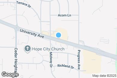 Map image of the property - 4008 University Ave