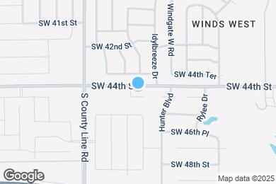 Map image of the property - 8811 SW 45th St