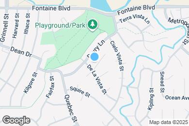 Map image of the property - 1006 De La Vista Pl