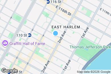 Map image of the property - 240 E 112th St