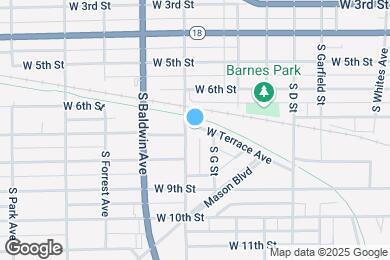Map image of the property - 1 S Western Ave