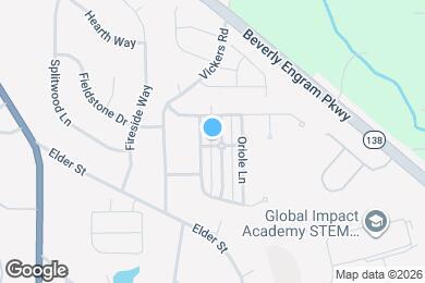 Map image of the property - 3030 Raven Trace