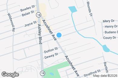 Map image of the property - 2768 Acushnet Ave