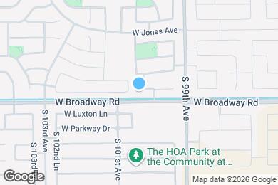 Map image of the property - 4228 S 100th Dr