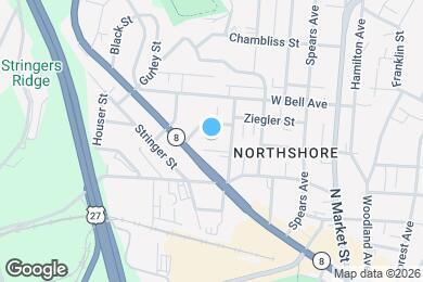 Map image of the property - 411 Fairpoint St