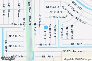 Map image of the property - 1911 NE 17th Pl