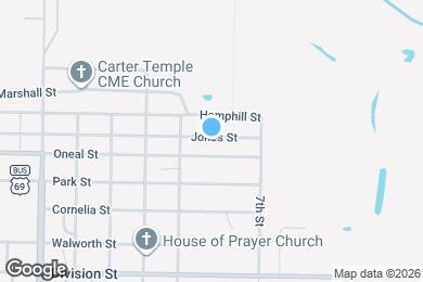 Map image of the property - 925 Jones St