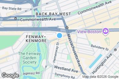 Map image of the property - 1130 Boylston St