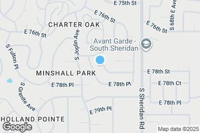 Map image of the property - 7720 S Lakewood Ave