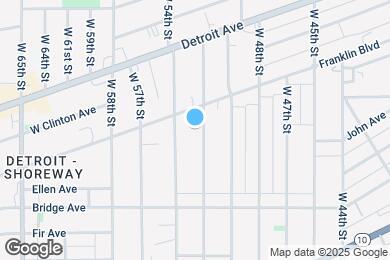 Map image of the property - 1780 W 52nd St