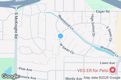 Map image of the property - 9073 W Swan Cir
