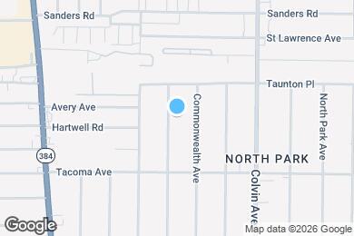 Map image of the property - 203 Lovering Ave