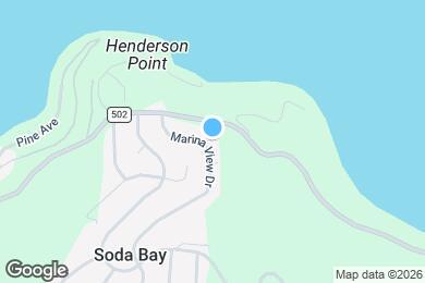 Map image of the property - 2844 Marina View Dr