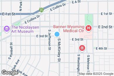 Map image of the property - 945 E 3rd St