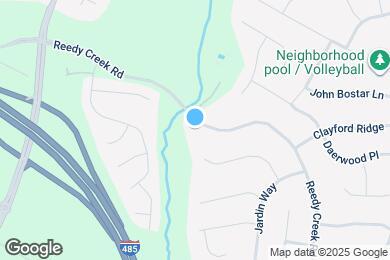 Map image of the property - 7437 Reedy Creek Rd