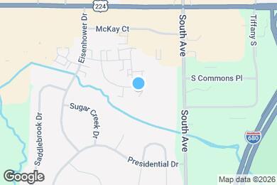 Map image of the property - 888 Pearson Cir