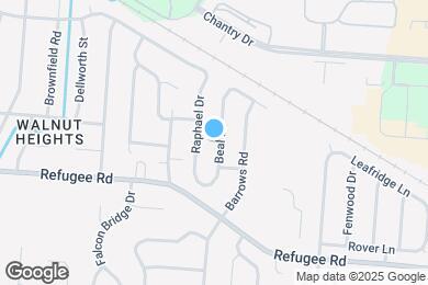 Map image of the property - 2791 Beal Dr