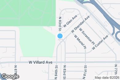 Map image of the property - 5303 N 83rd St