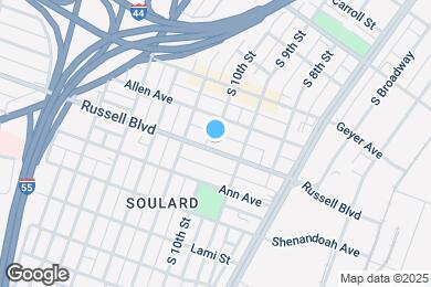 Map image of the property - 801 Russell Blvd