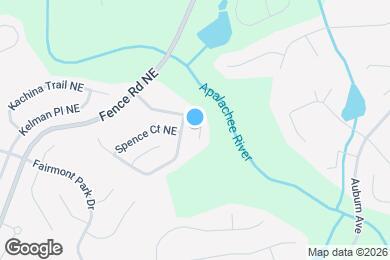 Map image of the property - 124 River Pass Ct NE