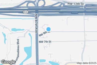 Map image of the property - 8568 NW 8th St