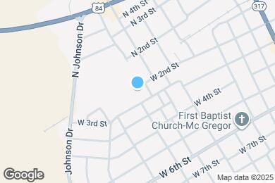 Map image of the property - 1106 W 2nd St