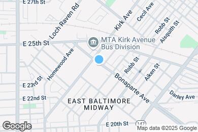 Map image of the property - 821 Bonaparte Ave