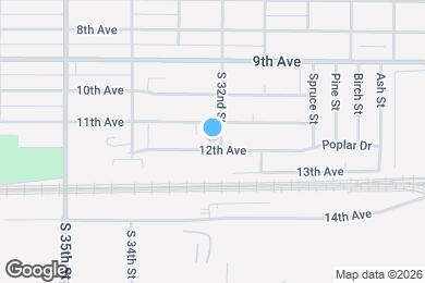 Map image of the property - 3207 12th Ave