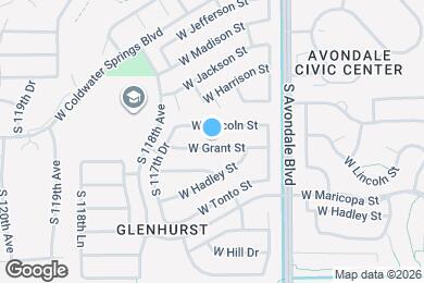 Map image of the property - 11706 W Grant St