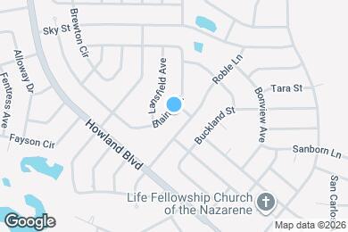 Map image of the property - 3075 Blaine Cir