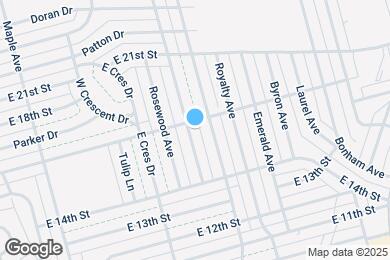 Map image of the property - 1420 Glenwood Ave