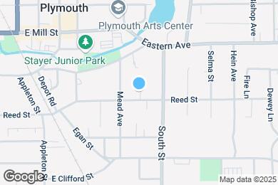 Map image of the property - 628 Reed St
