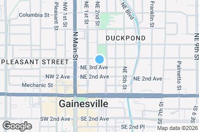 Map image of the property - 204 NE 3rd Ave