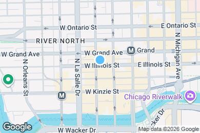 Map image of the property - 99 W Illinois St