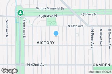 Map image of the property - 4331 N Thomas Ave