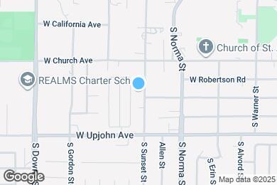 Map image of the property - 341 S Sunset St