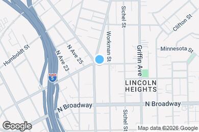 Map image of the property - 2532 Daly St