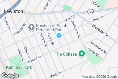 Map image of the property - 84 Shawmut St