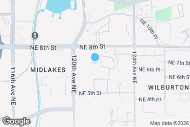 Map image of the property - 701 122nd Ave NE